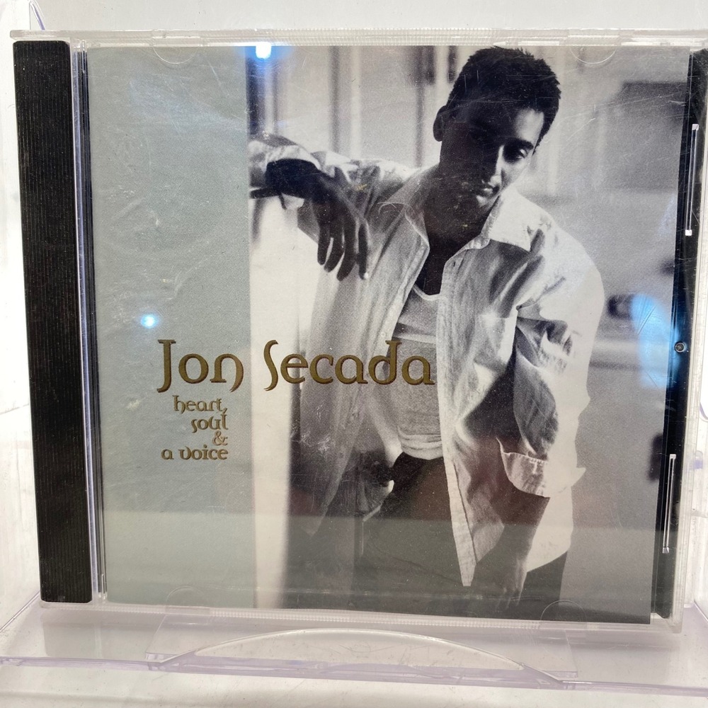 Jon Secada Heart Soul & a Voice CD 1994 SBK Records CDP-529272 Latin Pop‎ Rock